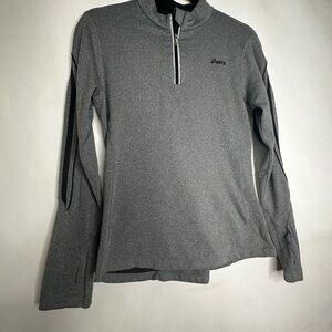 Asics Gray Long Sleeve Tee